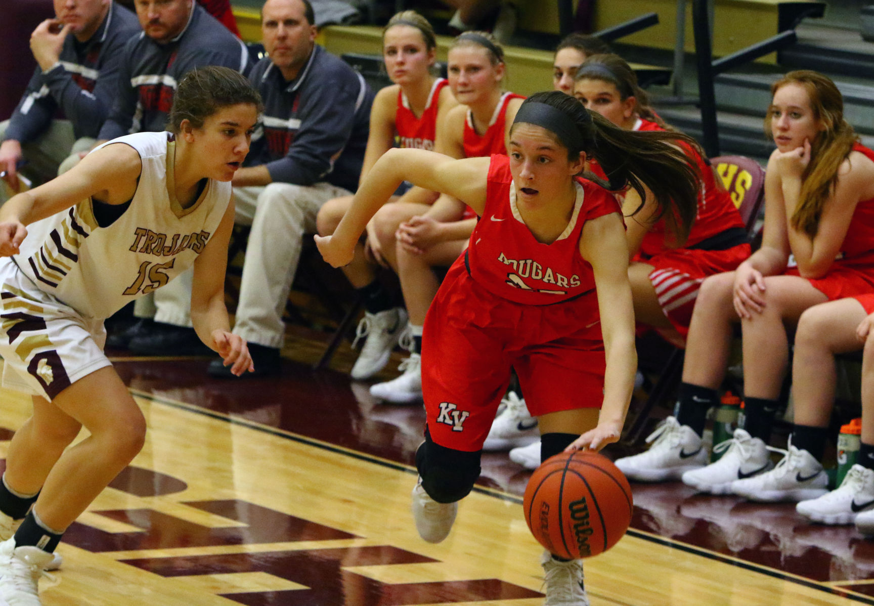 Gallery: Kankakee Valley at Chesterton girls basketball